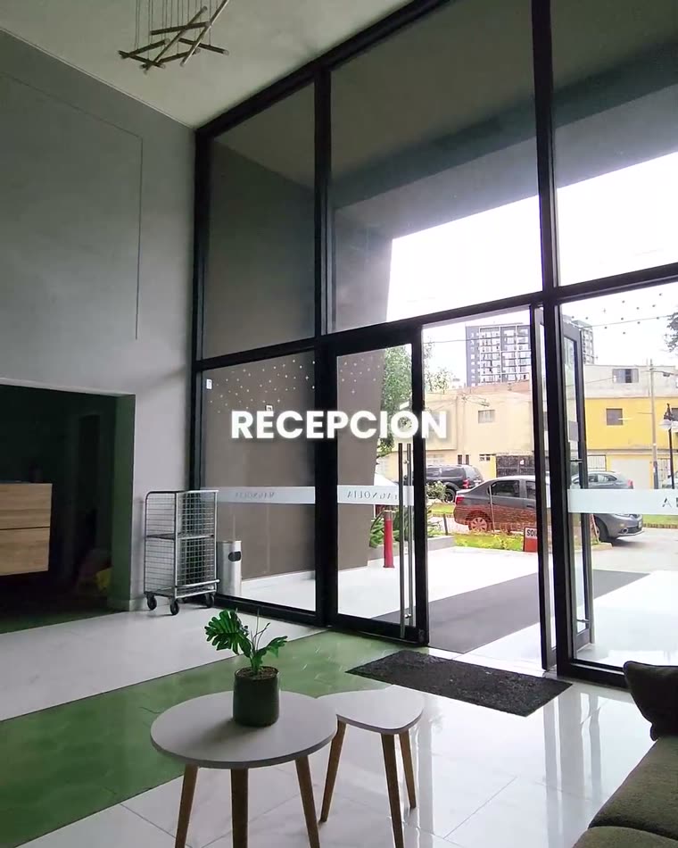 Recepción del edificio